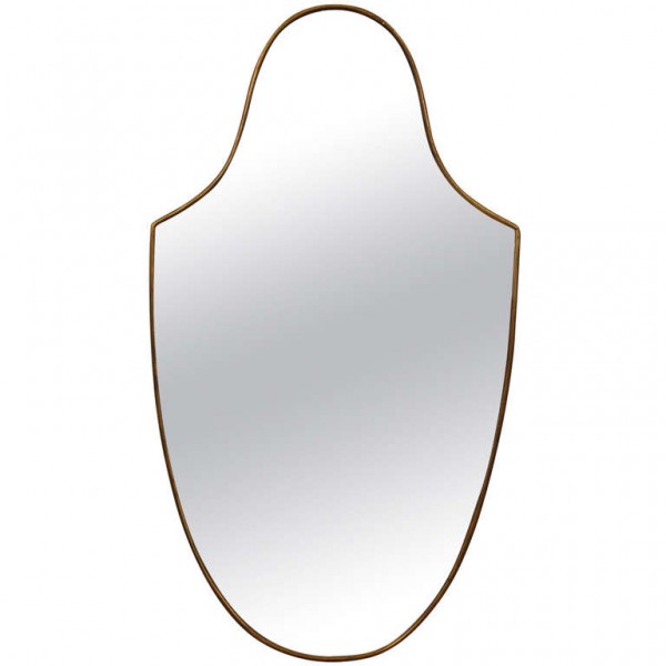 Brass Mirror