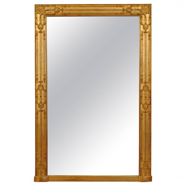 Giltwood and Gilt Gesso Mirror