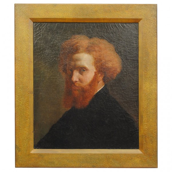 Extraordinary Signed Portrait in Period Frame
