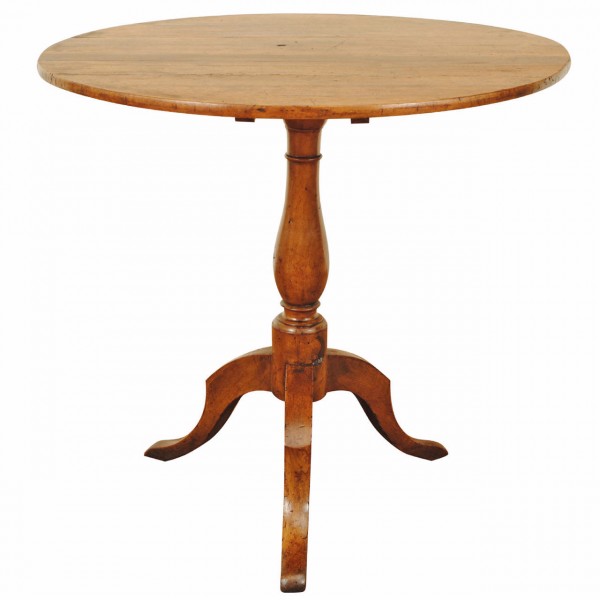 Walnut Tilt-Top Table