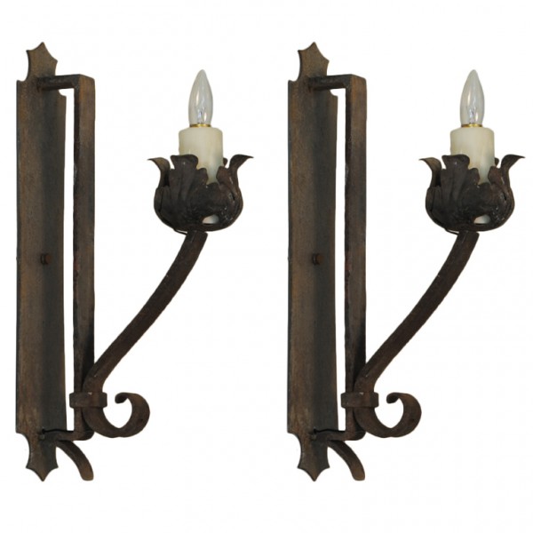 Pair of 1-Light Wall Sconces