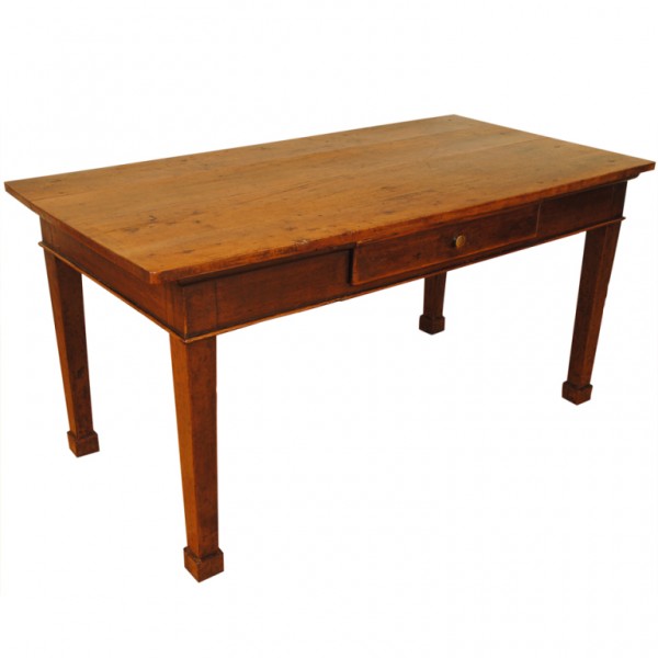 Walnut 1-Drawer Writing or Sofa Table