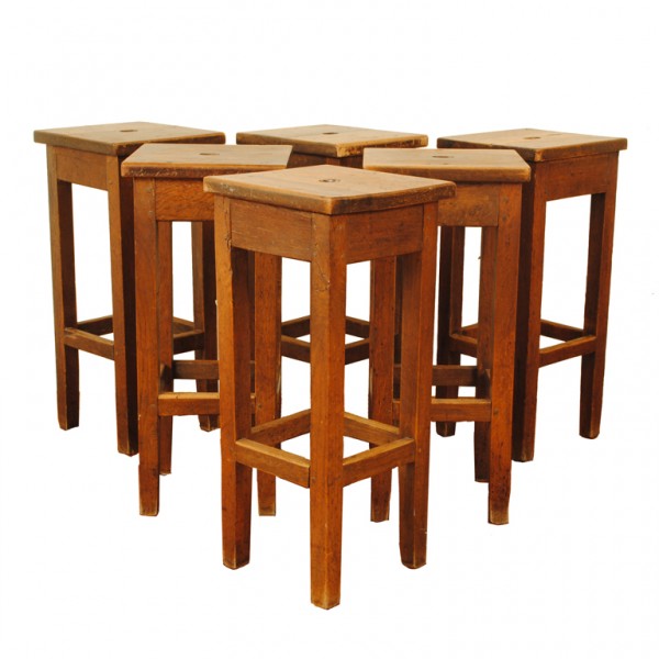 Set of Six Stools