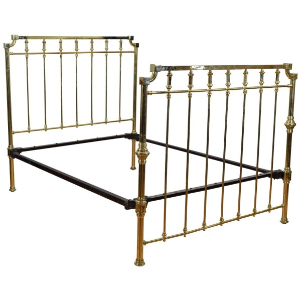 Brass and Iron Full Sized Bed