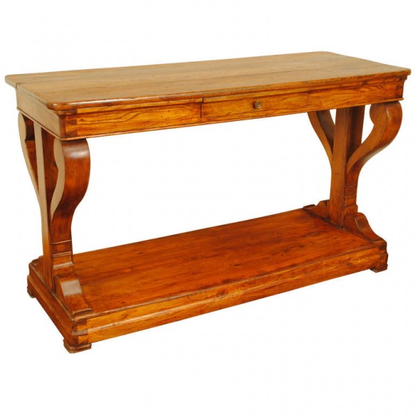Elmwood 1-Drawer Console Table