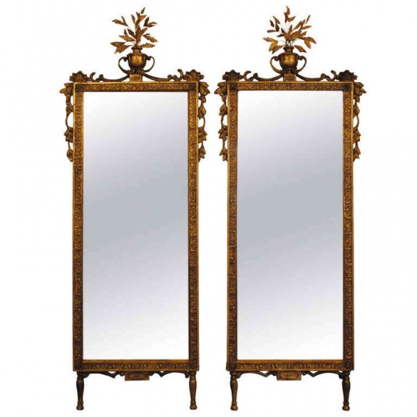 Pair of Giltwood Mirrors