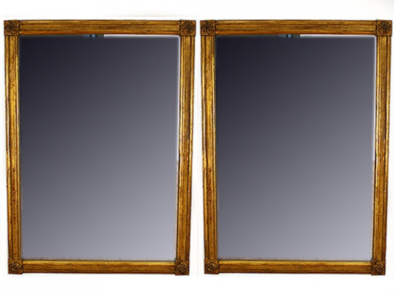 Pair of Giltwood Mirrors