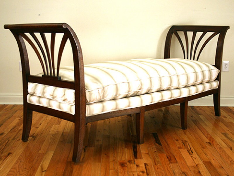 Mahogany Lit de Repos