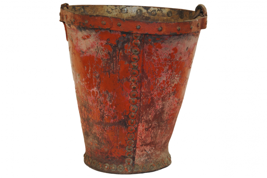 Painted Fire Bucket
