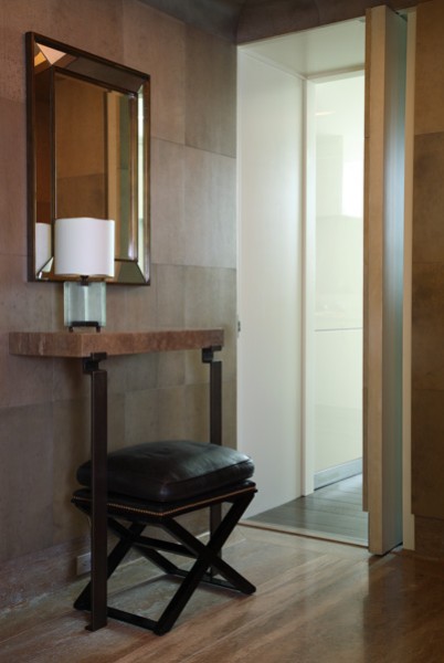 Etched and Beveled Mirror