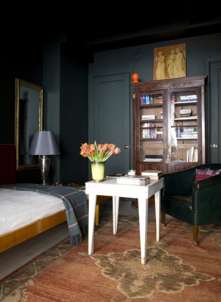 Mahogany Shallow Cabinet