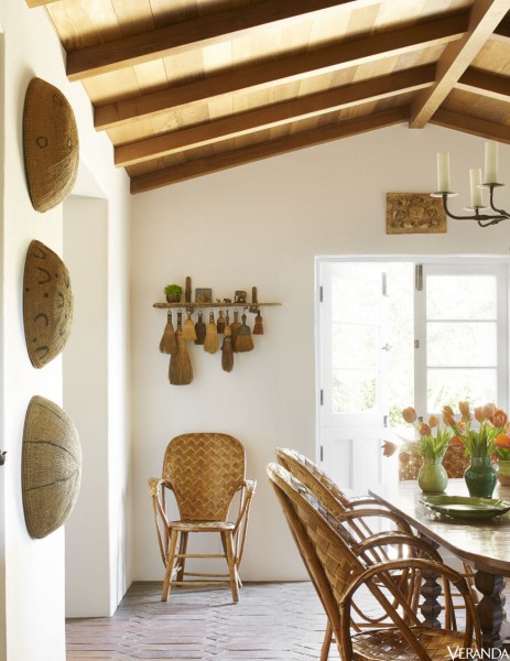 Group of 3 Woven Vine Baskets