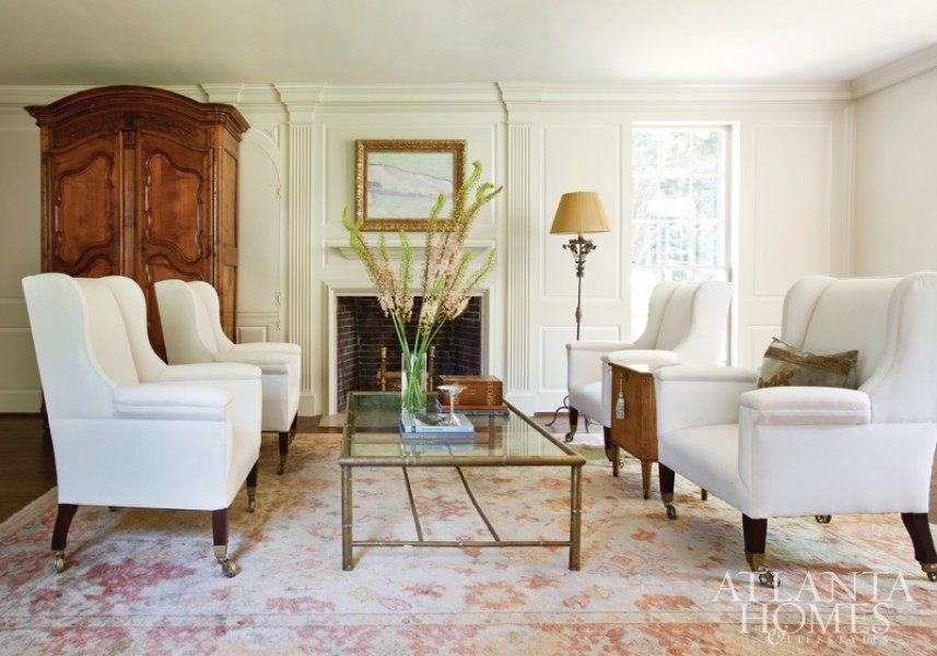 Carved Walnut 1-Door Armoire