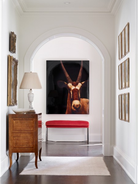 Walnut Veneered Commode
