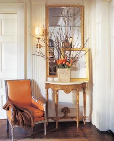 Upholstered Bergere