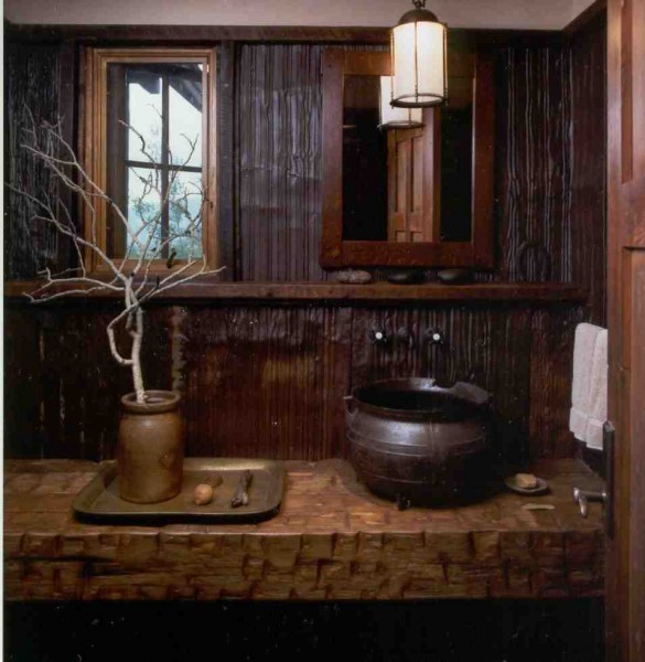 Copper and Gilt Decorated Water Vessel