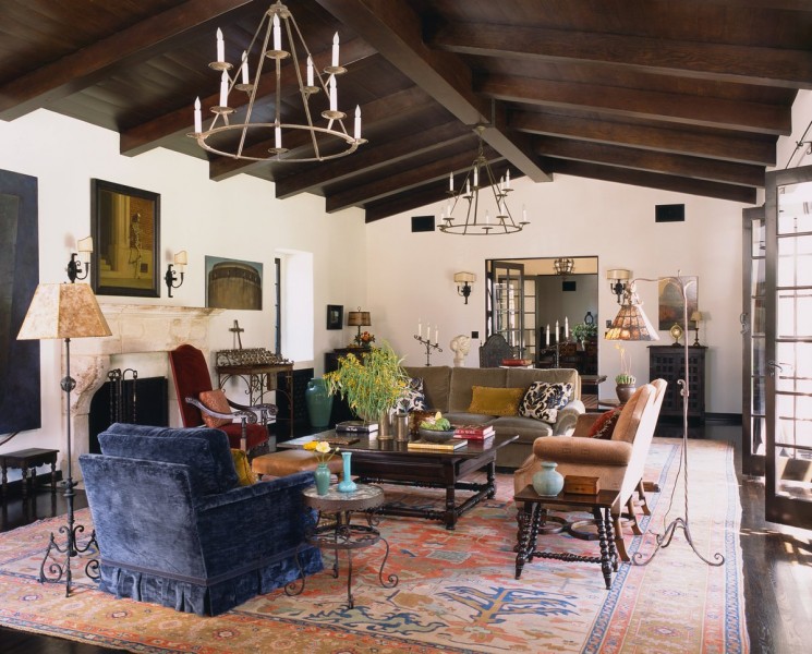 Pair of Wrought Iron Torcheres Mounted as Floor Lamps