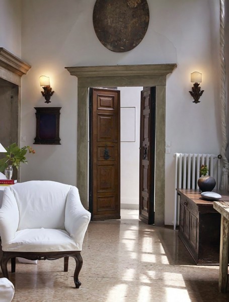 Large Polychrome and Gilt Wall Carving