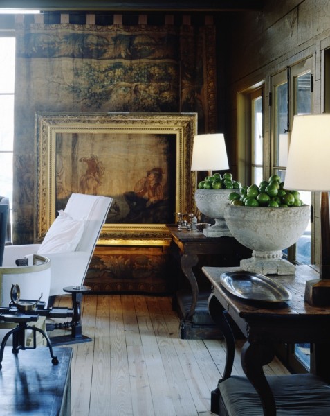 Pair of Cast Cement Garden Urns