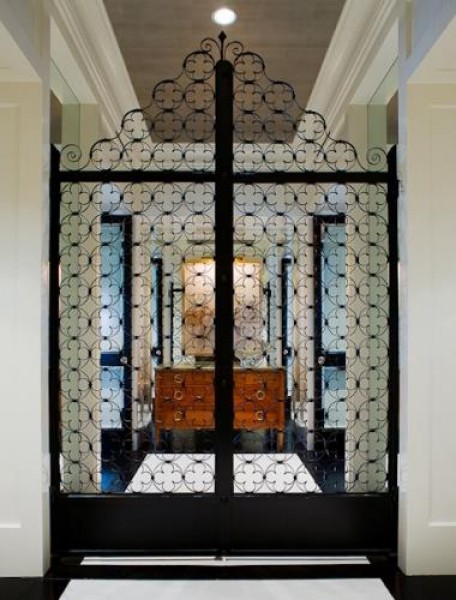 Fruitwood 5-Drawer Commode