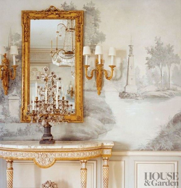 Carved Giltwood Mirror