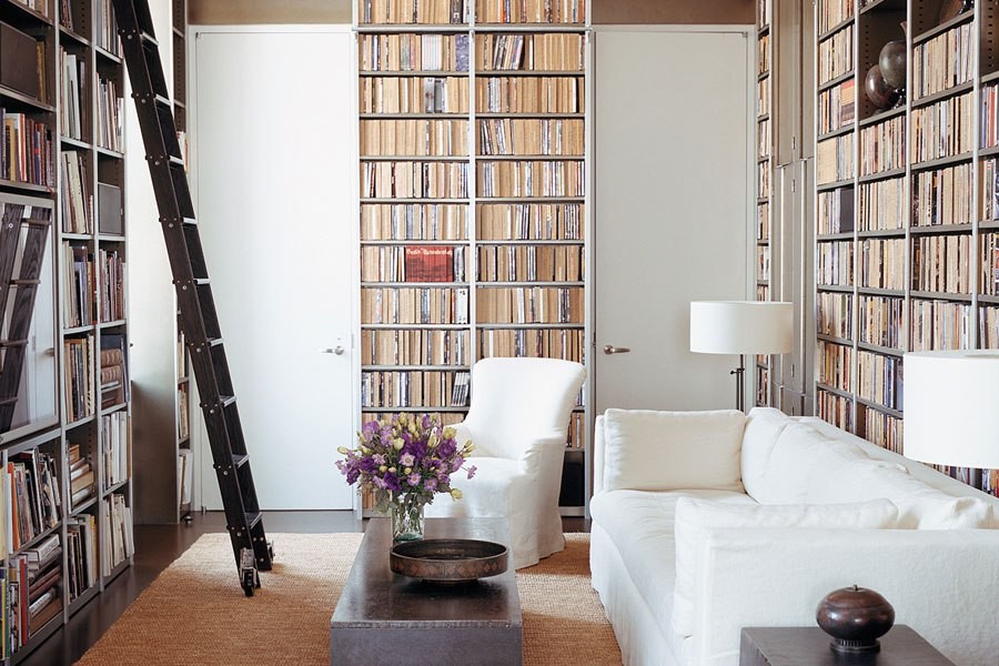 Folding Library/Gallery Ladder