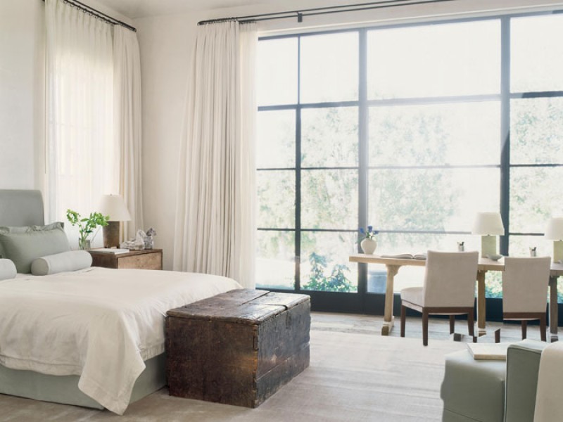 Leather Trunk Trimmed in Nailheads 