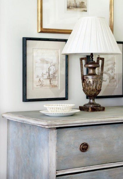 Large Bronze Handled Urn Mounted as a Table Lamp
