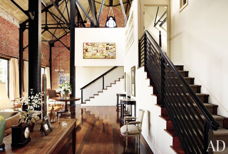 Pair of Provincial Walnut and Ebonized Console Tables