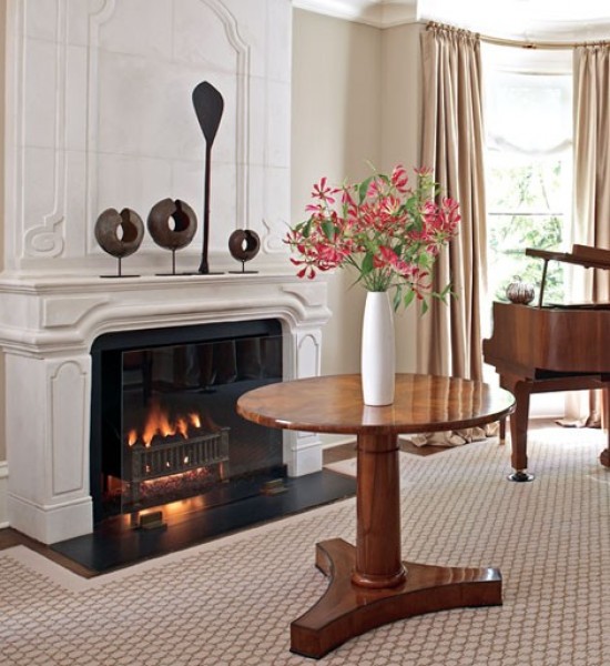 Pair of Walnut & Pearwood 3-Drawer Commodes