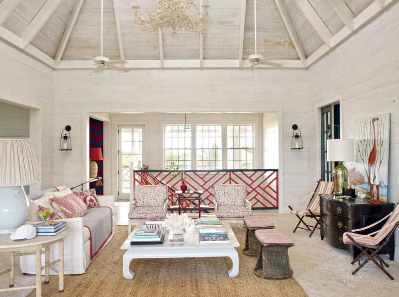 Carved Walnut 4-Drawer Commode