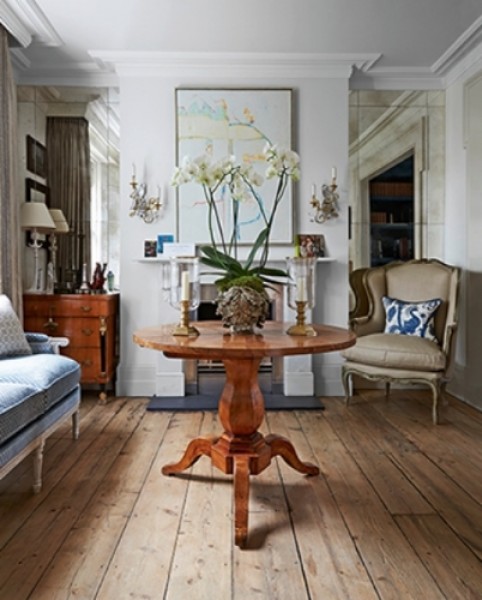 Rare and Unique Massive Elmwood and Marble Center Table