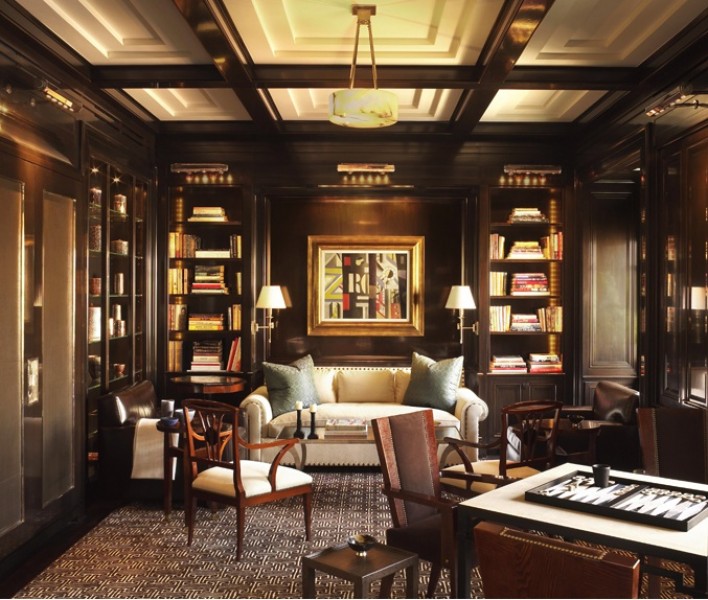 Pair of Giltwood & Painted Wall Brackets