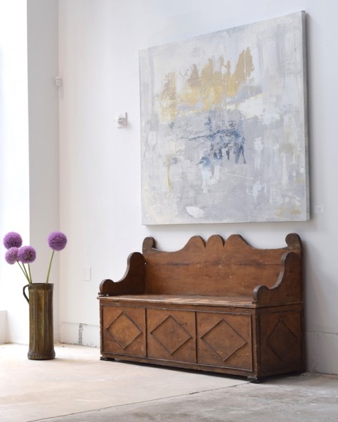 Metamorphic Painted Settee / Bed