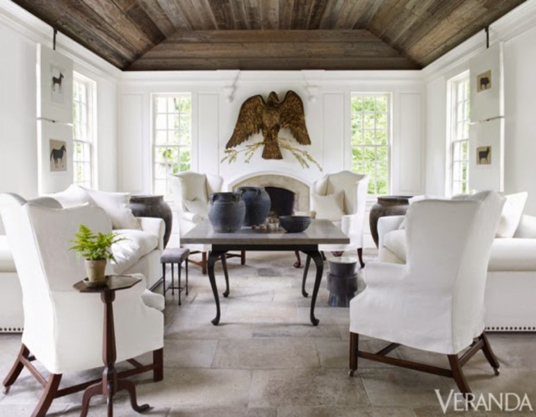 Carved Walnut Eagle Wall Bracket