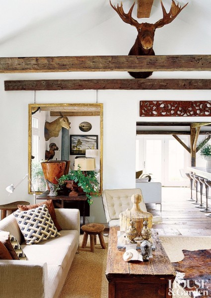 Large Giltwood Mirror