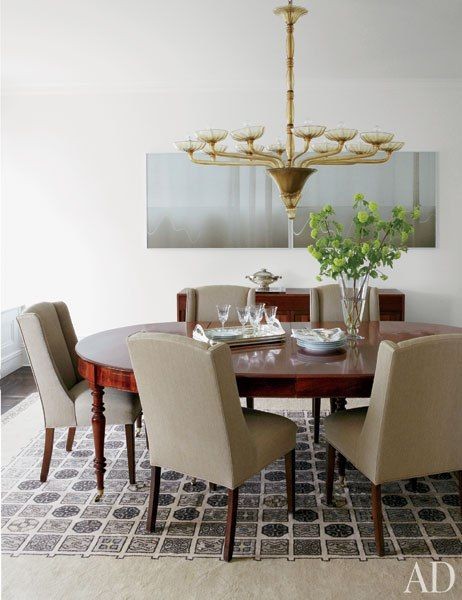 Murano Blown Glass 6-Light Chandelier