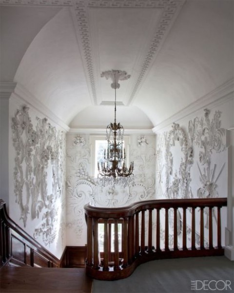 Silver Gilt, Metal, and Glass 6-Light Chandelier