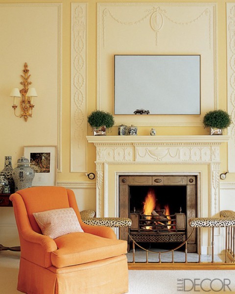 Silvered Brass and Tufted Leather Fire Fender