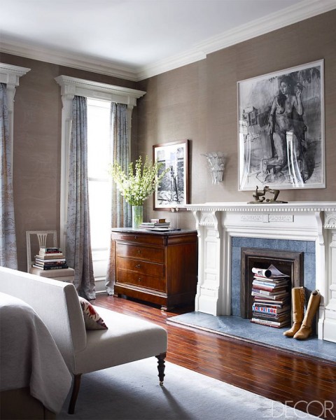 Walnut Commode with Marble Top