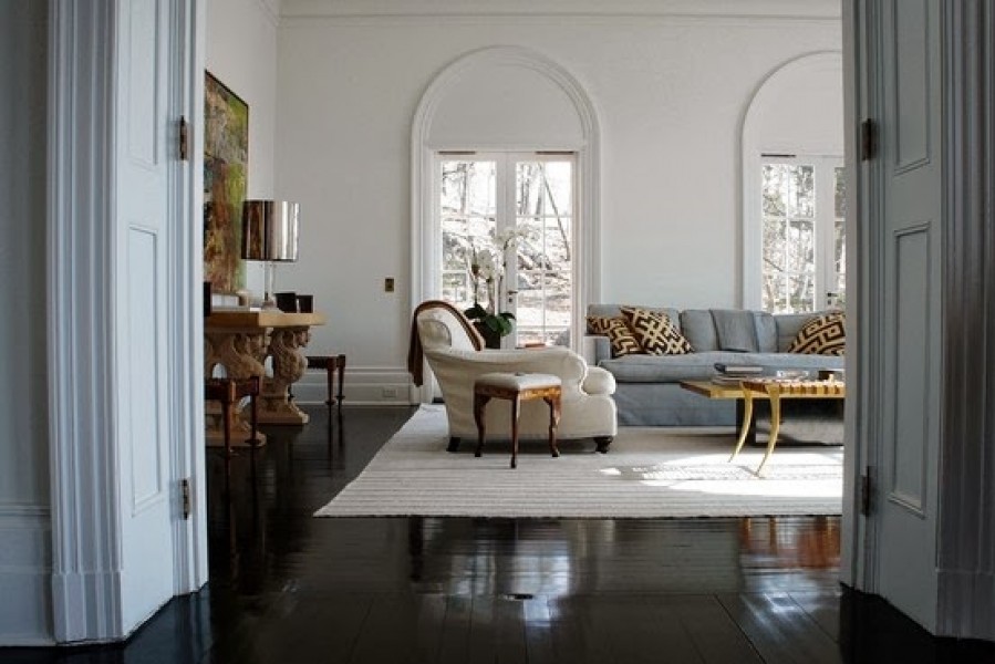 Pair of Carved Mahogany Benches