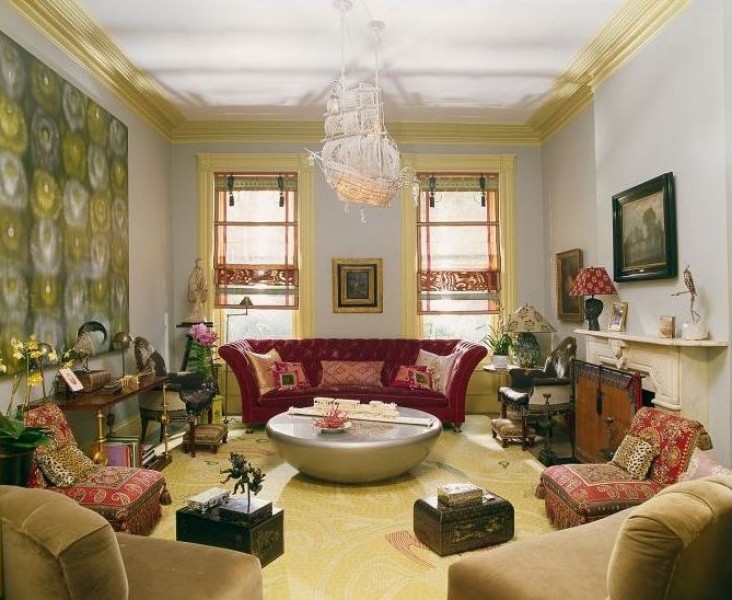 Large Carved Walnut Credenza