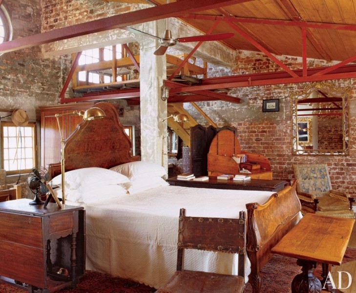 Leather Covered Table