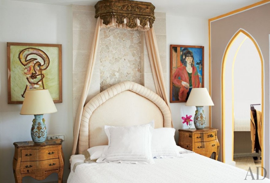 Pair of Walnut and Inlaid Bedside Commodes