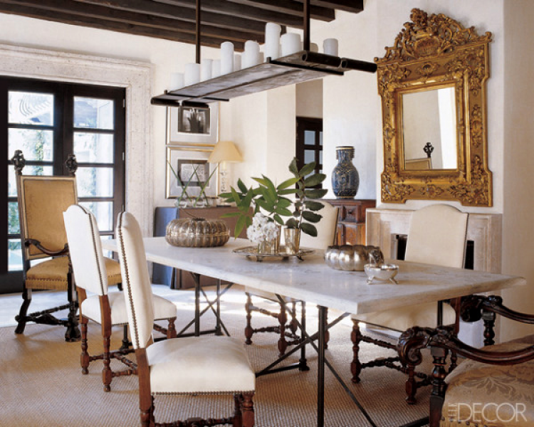 Boldly Carved Giltwood Mirror
