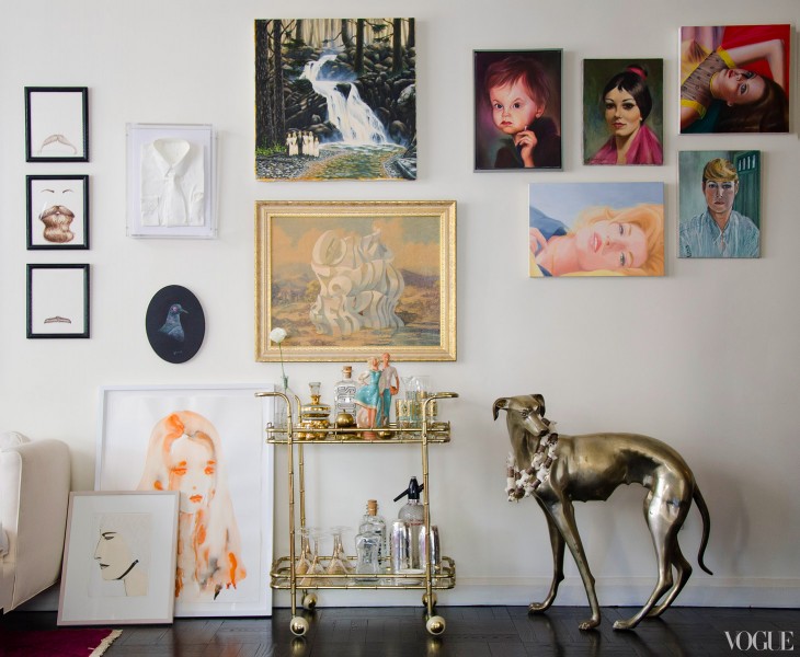 Silver Plate and Glass Wheeled Cart, Removable Trays