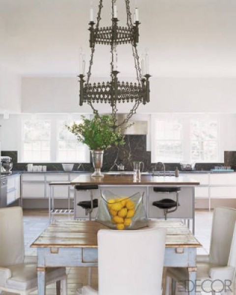 Wrought Iron Hexagonal, 3-Tier 6-Light Chandelier