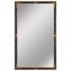 Carved, Giltwood, and Painted Mirror