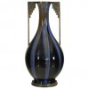 Ceramic Silver Mounted Vase