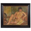 Oil on Canvas, Reclining Nude